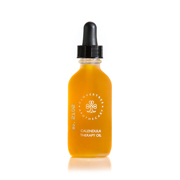 Calendula Therapy Oil - Clovertree Apothecary - Plant-Powered Beauty