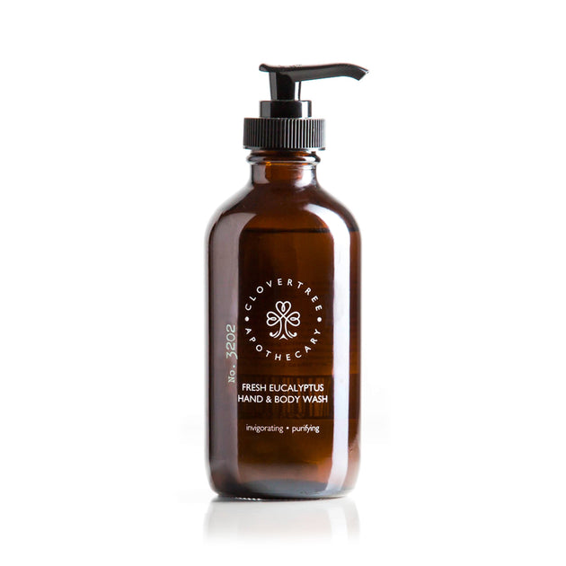 Fresh Eucalyptus Hand & Body Wash - Clovertree Apothecary - Plant ...